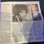 Relevant Secures Cover Of Neon: Entertainment Section Of The Las Vegas Review Journal In Support Of Def Leppard’S Planet Hollywood Las Vegas Residency