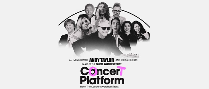 An Evening with Andy Taylor, Robert Plant & Special Guests Announced Live Concert / Gala Dinner / Live Auction By The Fine Art Auction