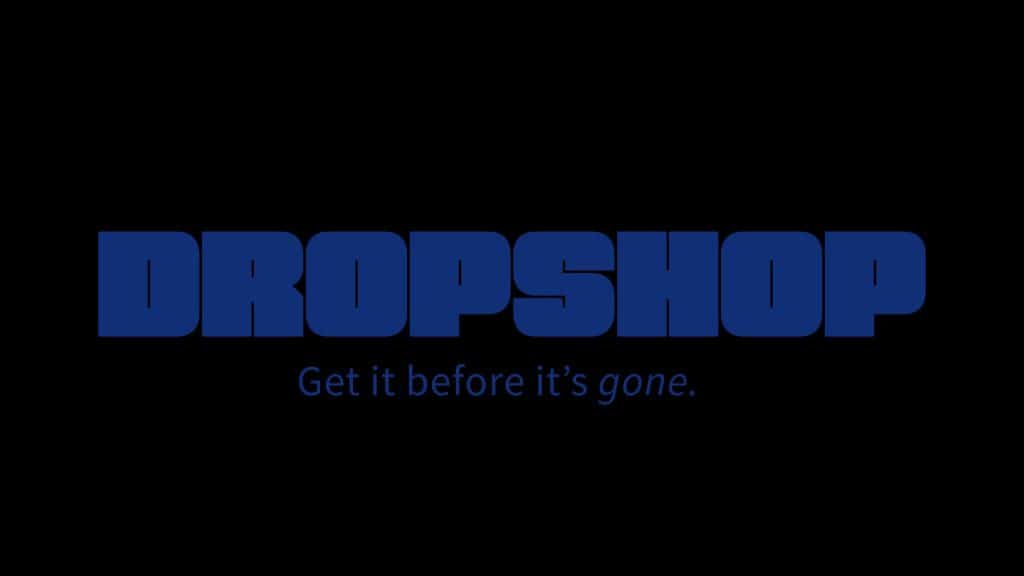 Dropshop logo.